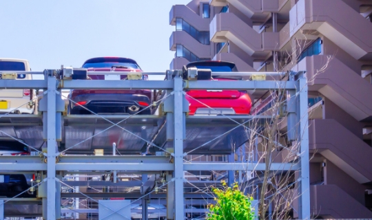 駐車場有