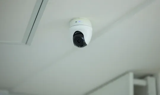 防犯カメラ付き